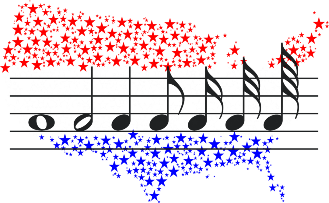 El mapa está conformado por más de mil canciones. / Fotos: Pixabay 