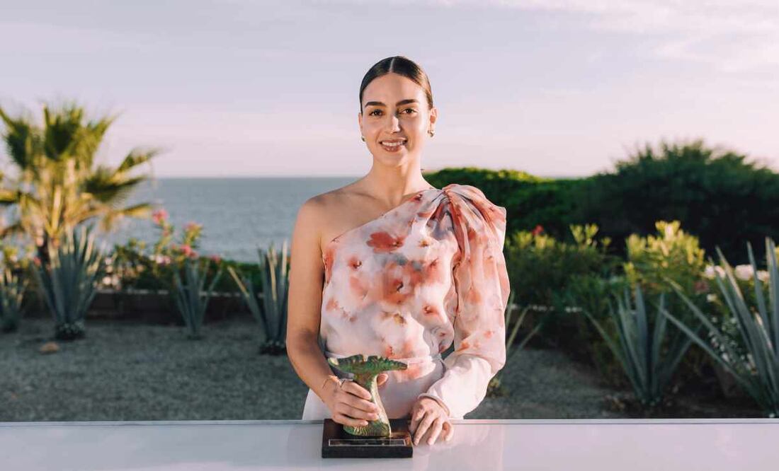 Recibió el Premio Sin Fronteras en el Festival de Cine de Los Cabos 2024, que celebra su trayectoria como representante de la cultura latina. Foto: Diego Urquiza / Festival Los Cabos