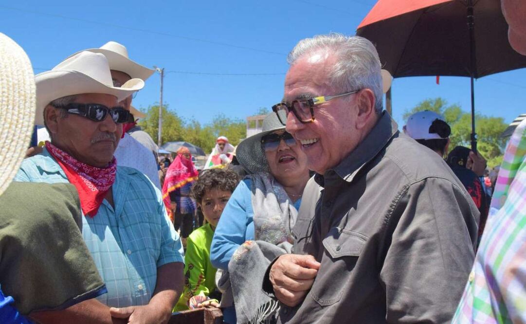 Rocha Moya visita centro ceremonial Tehueco. Foto: Especial