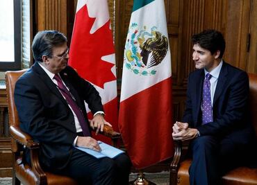 Integrantes del gabinete de AMLO se reúnen con Justin Trudeau