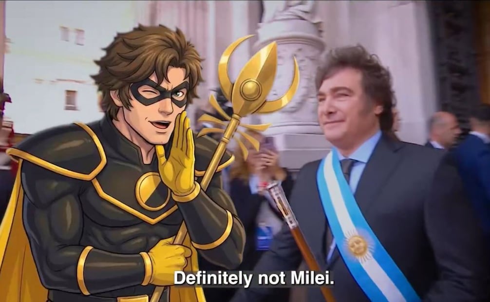 Foto: Captura de Pantalla de X @jmilei_english
