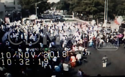 Reportan bloqueo y afectación vial en Centro Histórico por protesta