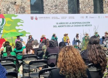 Aborto legal en CDMX garantiza autonomía, señala Nadine Gasman; suman más de 200 mil procedimientos desde su despenalización