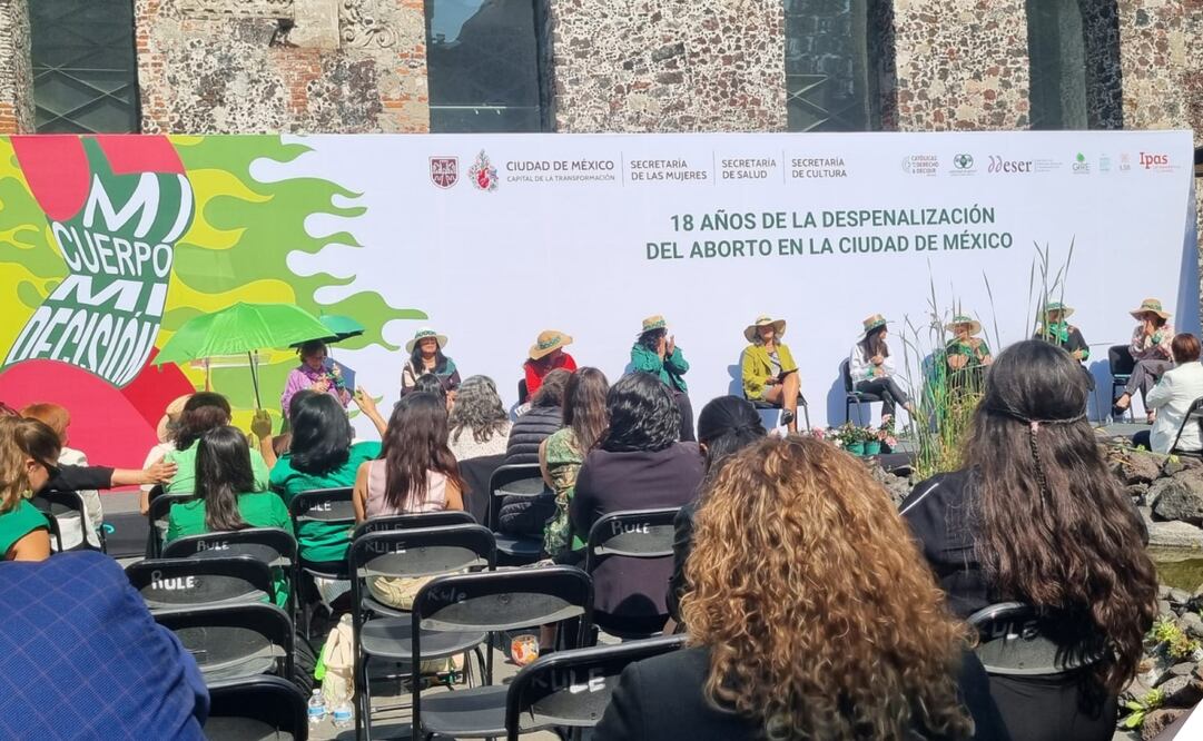A 18 años de la despenalización del aborto en la CDMX. Foto: Frida Sánchez / EL UNIVERSAL
