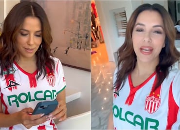 VIDEO: Eva Longoria anuncia presencia en el juego de Necaxa ante Monterrey