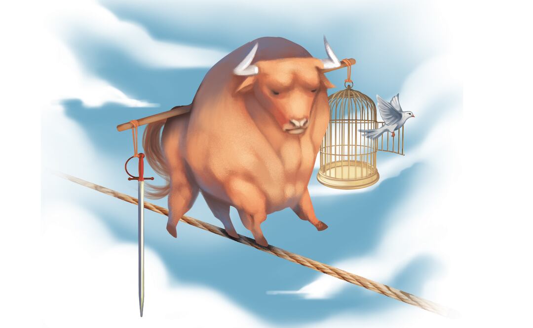 Corridas de toros, una encrucijada en el Congreso de la CDMX. Ilustración de Liliana Pedraza