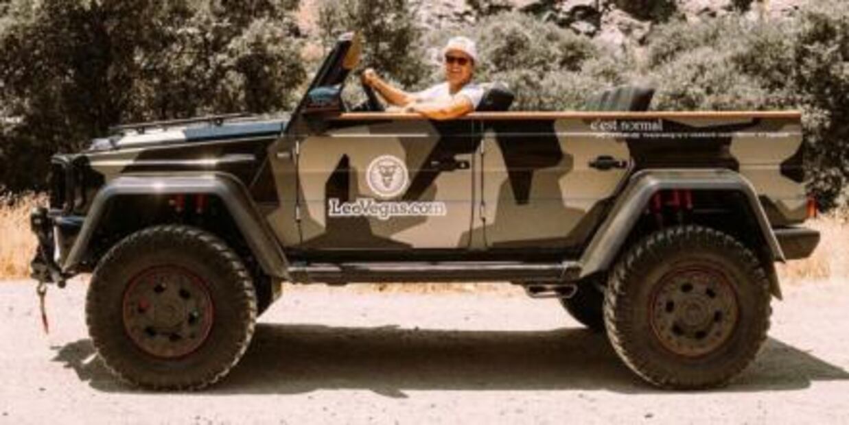 Jon Olsson convierte un Mercedes-Benz Clase G en convertible