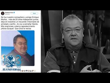 Fallece Enrique Muñoz, "El Reporteronte"