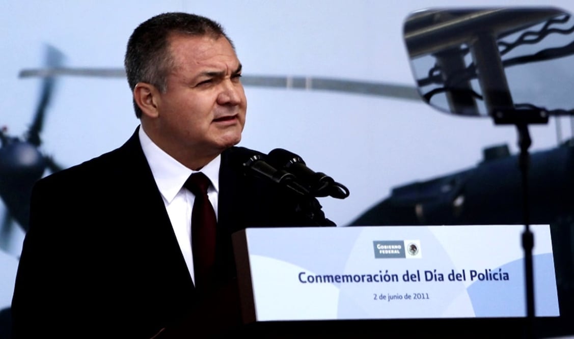 Genaro García Luna, exsecretario de Seguridad Pública en el sexenio de Felipe Calderón, fue declarado culpable en Estados Unidos por nexos con el narcotráfico. Foto: archivo/EL UNIVERSAL