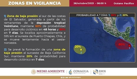 Tras devastación de "Otis", llegará ciclón "Pilar" a costas del Pacífico de México