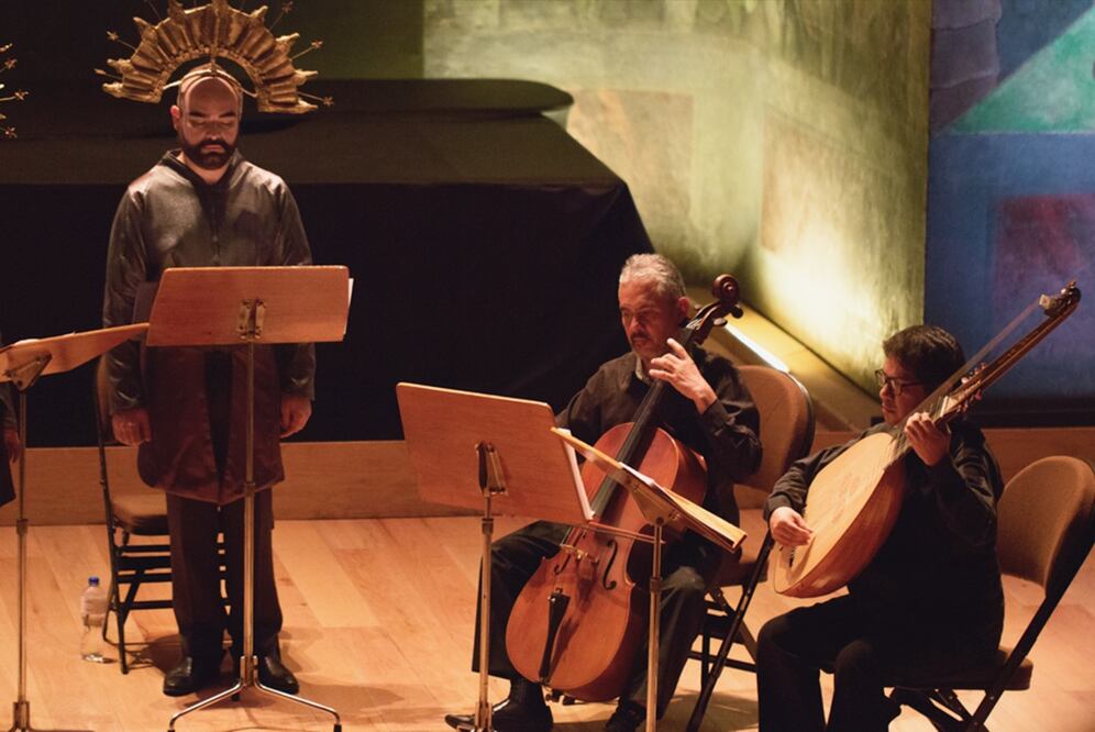 Favola in música, grupo mexicano, en San Ildefonso. 
Foto: Favola in música, cortesía