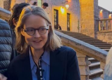 Jodie Foster llega al Festival Internacional de Cine de Morelia para una función especial del cortometraje "Alok"