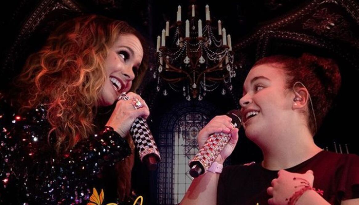 Lucero a Lucerito Mijares. Foto: Captura Instagram 