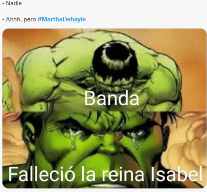 Martha Debayle da el pésame por el fallecimiento de Isabel II y así reacciona el internet 