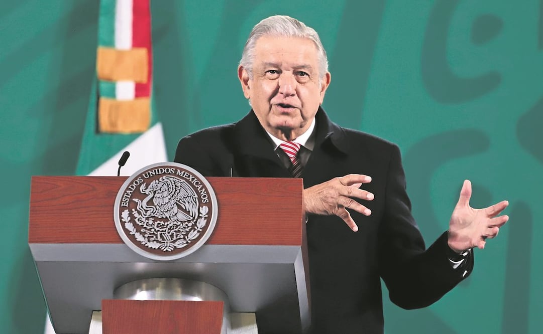 El presidente Andrés Manuel López Obrador se reunirá el jueves con Joe Biden y Justin Trudeau. Foto: Berenice Fregoso. El Universal