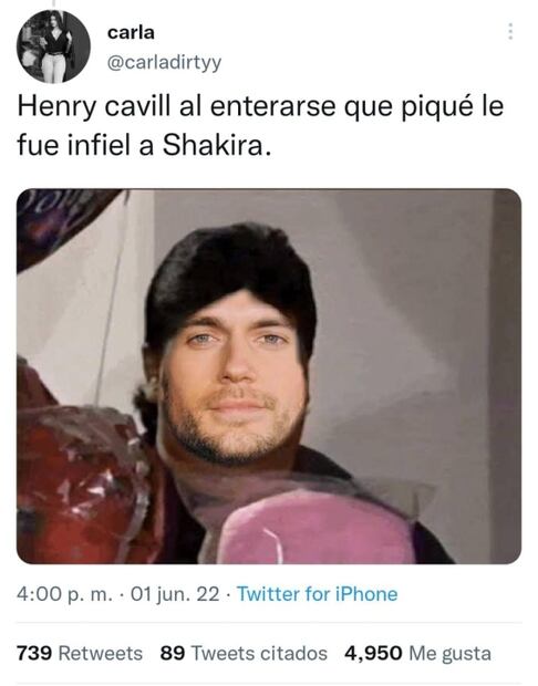 Canción de Shakira alerta sobre posible separación de Gerard Piqué; "involucran" a Henry Cavill 
