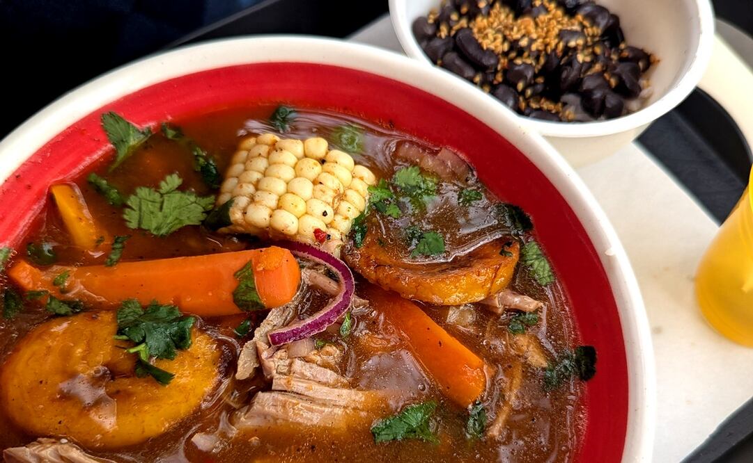 El mole de olla debe su sabor característico al equilibrio de las hierbas, verduras y carne. Foto: Wikimedia Commons