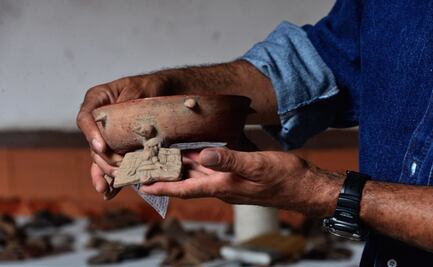 Encuentran vestigios arquitectónicos de hace 900 años en plaza de Atlixco, Puebla