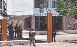 Testigos vieron a los pistoleros salir y montar su moto hacia el poblado de Popotlán, parte de Temoac. Foto: Francisco Cedeño