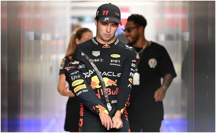 Checo Pérez fue "torpe" en el Gran Premio de Singapur, según la prensa internacional