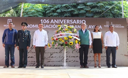 Celebran 106 aniversario de la promulgación del Plan de Ayala