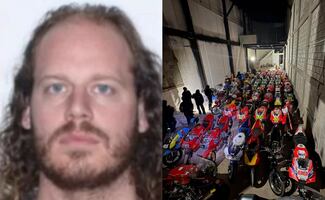 FBI difunde imágenes de motos ligadas al exolímpico Ryan Wedding incautadas en México; autoridades estiman valor en 40 mdd