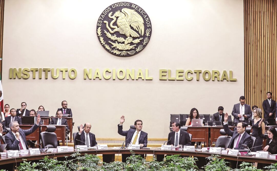 Instituto Nacional Electoral. Foto: Archivo/EL UNIVERSAL 