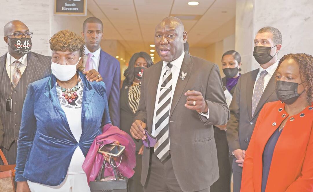 El abogado Ben Crump, que representó a la familia Floyd. Foto: Archivo/ AP.