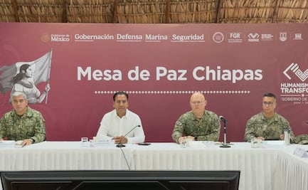 Eduardo Ramírez encabeza Mesa de Seguridad; “trabajamos muy coordinados para construir un Chiapas en paz”, señala 