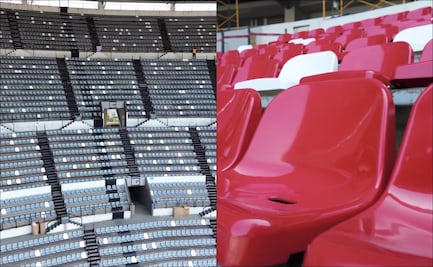 El Estadio Azteca avanza en la colocación de butacas previo a su reapertura en marzo de 2026