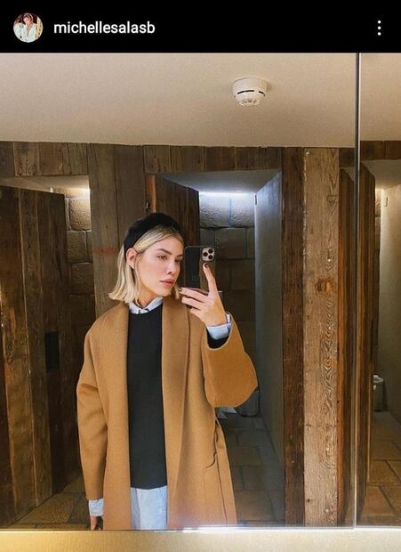 Los abrigos de Michelle Salas que no pueden faltar en tu clóset esta temporada 