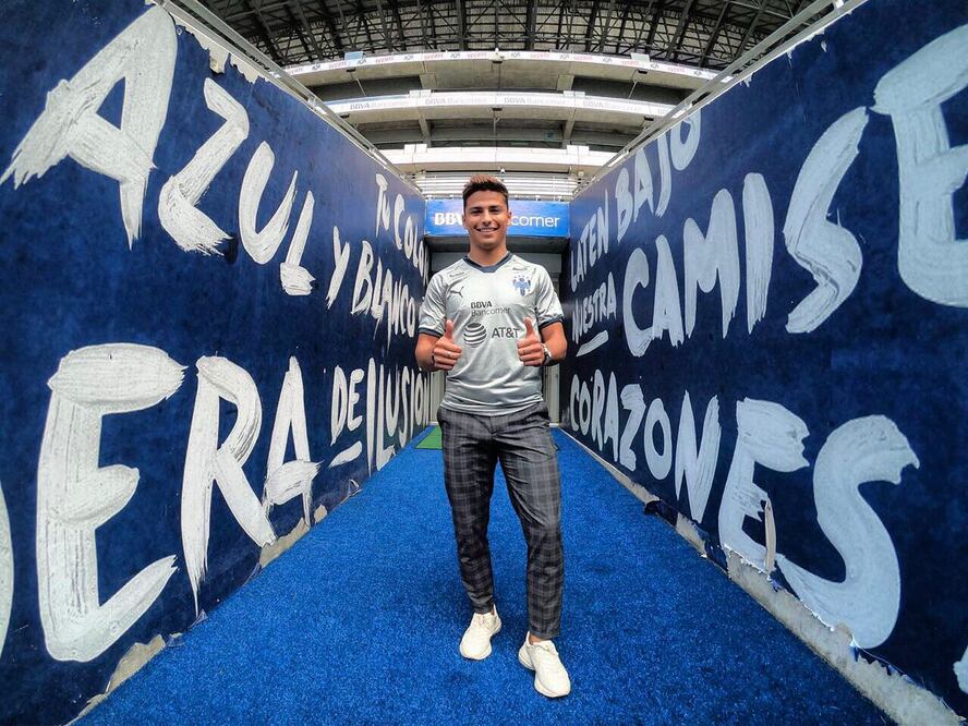 Paolo Medina debutará en la Liga MX. Foto: @Rayados