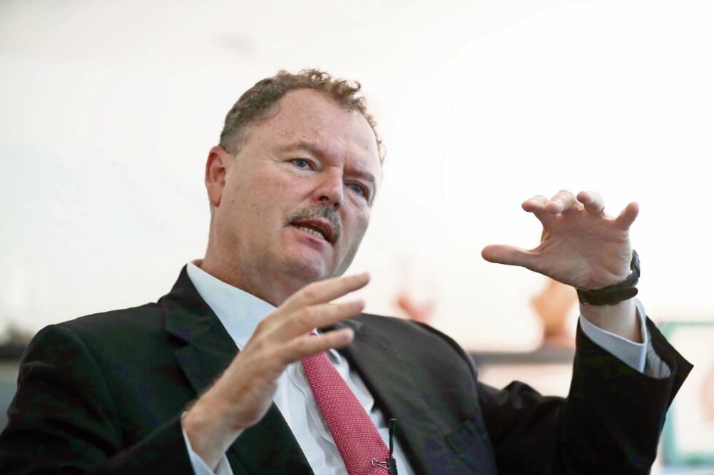 Ernesto Gándara Camou, secretario técnico del Consejo Político Nacional del PRI (ALEJANDRA LEYVA. EL UNIVERSAL)