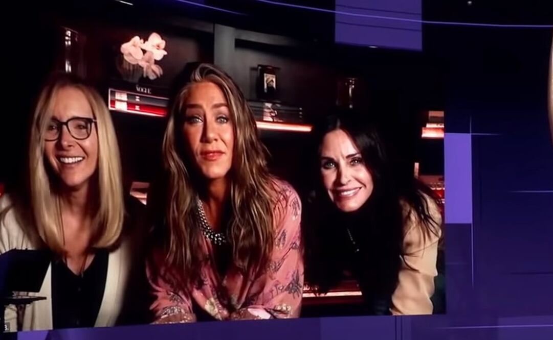 Jennifer Aniston, Courteney Cox y Lisa Kudrow. Foto: Europa Press