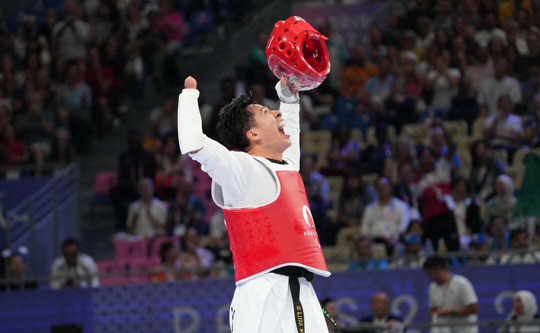 El mexicano Luis Mario Najera disputará la medalla de oro de para taekwondo en París 2024