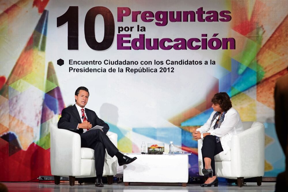 Las organizaciones convocantes comentaron que buscan impulsar el tema educativo entre los candidatos y que este ejercicio ya se ha hecho en 2012 y 2018, este último en el que participó el expresidente Enrique Peña Nieto. Foto: Archivo El Universal
