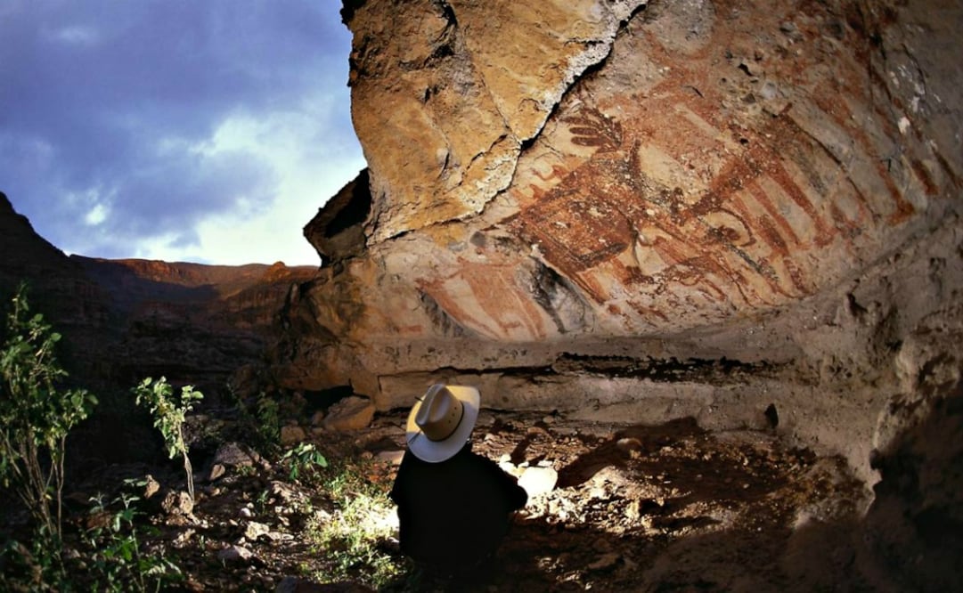 En las paredes de roca aún se conservan figuras humanas y de animales. (Foto: Rough Guide) 