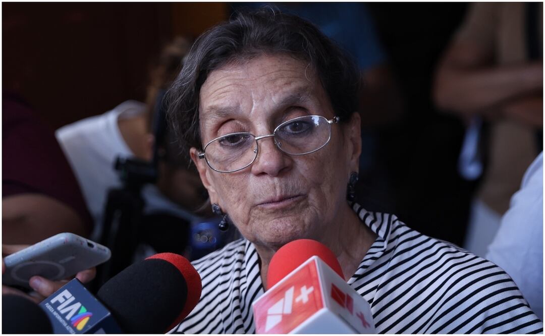 Myriam Vilma Urzúa Venegas, Secretaria de Gestión Integral de Riesgos y Protección Civil  Foto : Fernanda Rojas / EL UNVERSAL