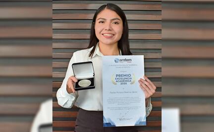 Premian excelencia de estudiante de la BUAP