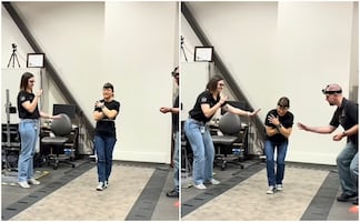 Artemis II: Christina Koch muestra cómo su cuerpo se adapta a la gravedad; video señala dificultad para mantenerse en pie