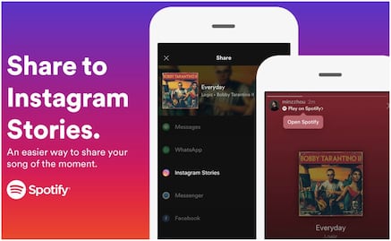 Spotify mejorara su compatibilidad con Instagram