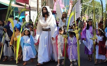 Así se vivió el Domingo de Ramos en Iztapalapa; se reporta saldo blanco