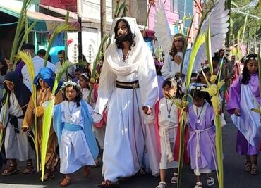 Así se vivió el Domingo de Ramos en Iztapalapa; se reporta saldo blanco