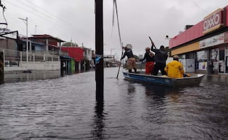 Frente Frío 41 deja afectaciones en seis municipios de Tabasco; Protección Civil reporta 111 casas dañadas
