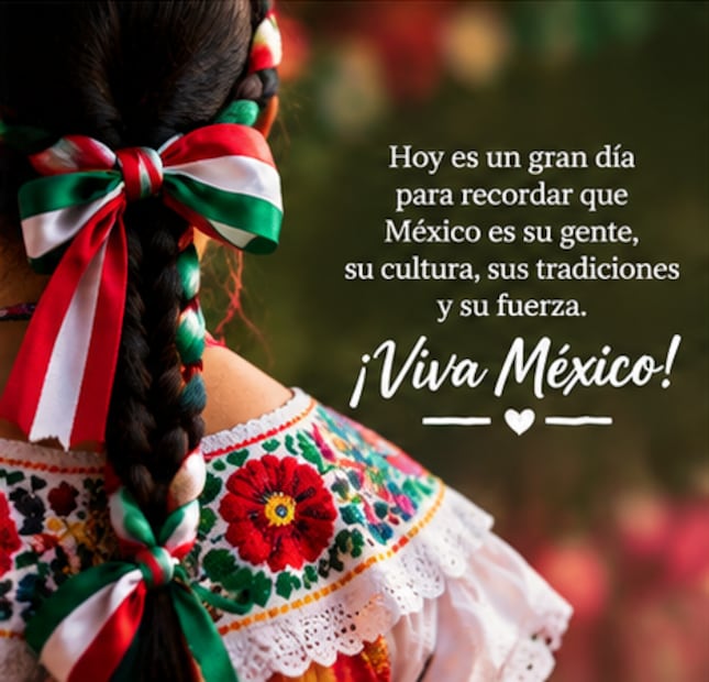 Las mejores imágenes para compartir por WhatsApp este 15 de septiembre. Foto Creada con IA