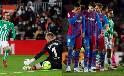 Barcelona pierde ante el Betis; primer derrota de Xavi como técnico del club