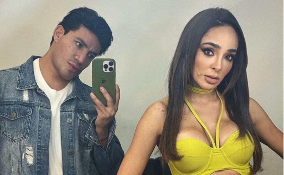 En la foto la exparticipante de Acapulco Shore, Manelyk González y el maquillista Víctor Guadarrama. Foto: Vía Instagram @vicoguadarrama