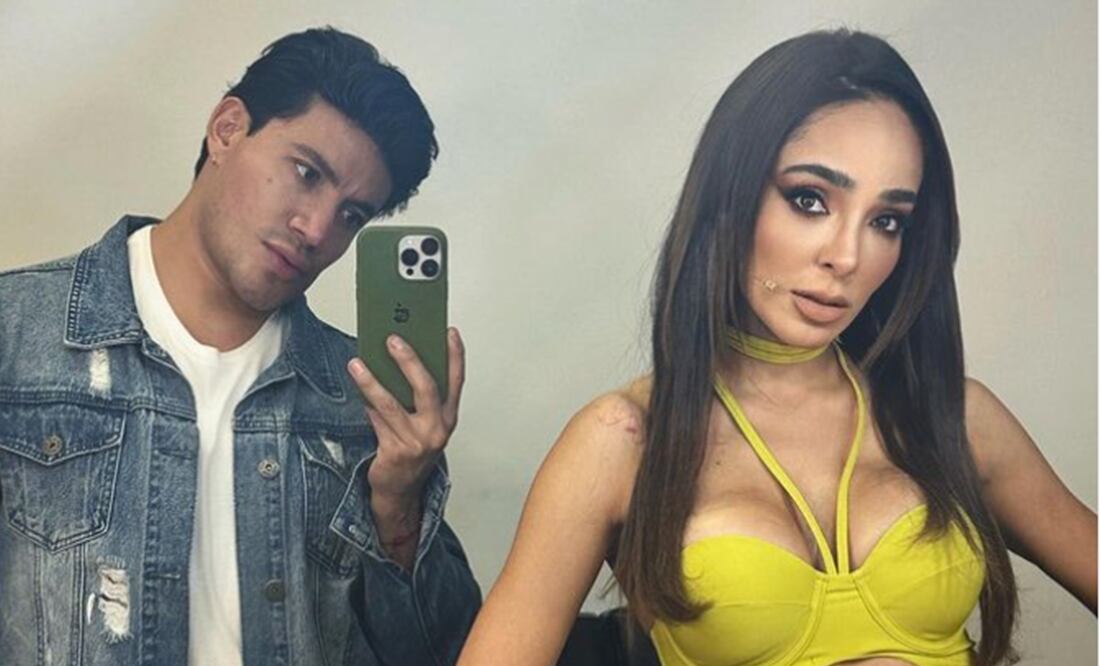 En la foto la exparticipante de Acapulco Shore, Manelyk González y el maquillista Víctor Guadarrama. Foto: Vía Instagram @vicoguadarrama