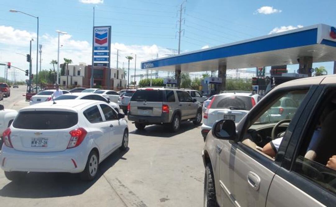 Chevron gas station in Sonora – Special/EL UNIVERSAL