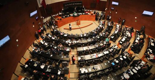 Senado guarda minuto de silencio por estudiantes del Tec de Monterrey
